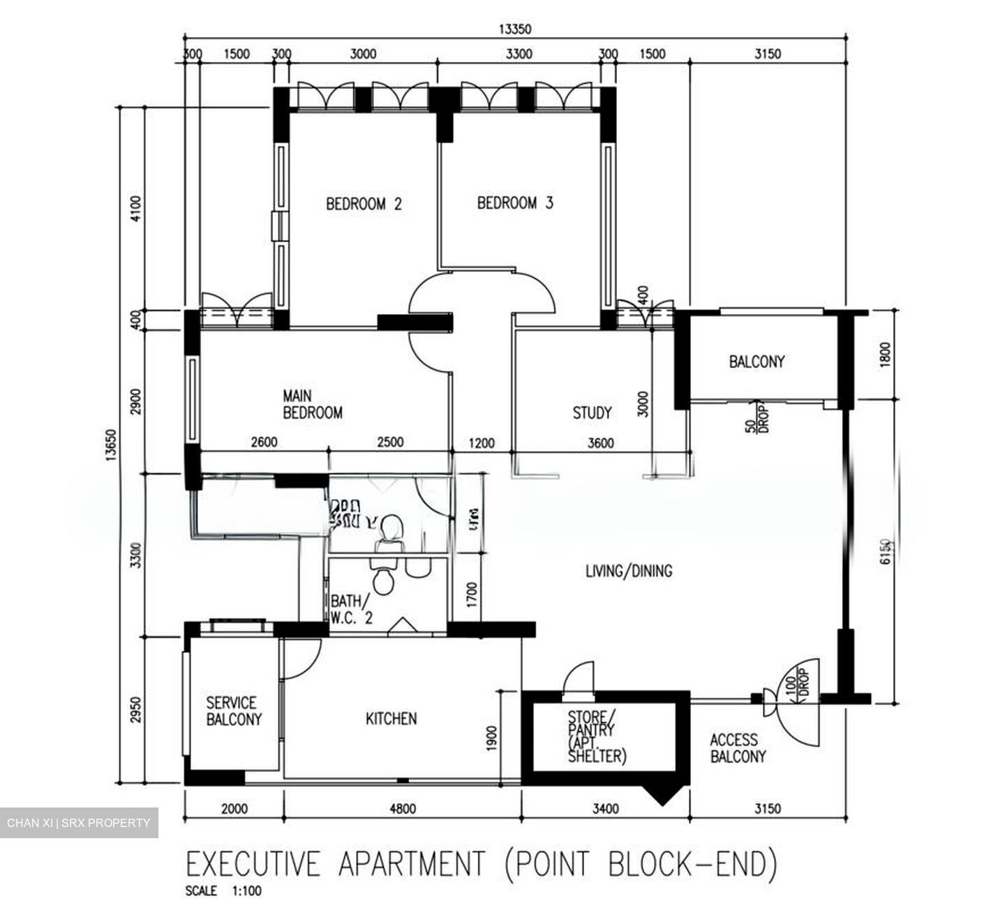 Blk 974 Hougang Street 91 (Hougang), HDB Executive #591607591